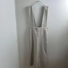 chocol raffine robe ジャンスカ ふんわり 秋冬 グレー F