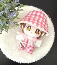 あんスタ いつぬい ぬい服 12cmぬい服 チェック柄 グリーン - メルカリ