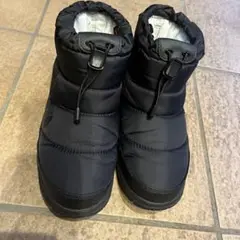 The North Face スノーブーツヌプシ　足首丈　ブラック