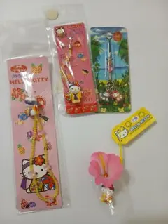 Hello Kitty 沖縄限定 国際通り 花笠バージョン ストラップ - メルカリ