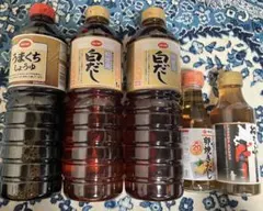 CO-OPうまくちしょうゆ 白だし　ふっくら卵焼きだし　ねこんぶだし5本セットのサムネイル