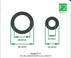 Avail カーボンクロス ドラグワッシャー　F2 アンバサダーのサムネイル