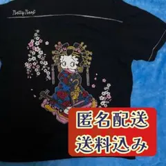 花魁ベティ ベティブープ クロップドヘッズ 刺繍 ボーリングシャツ L y2kのサムネイル