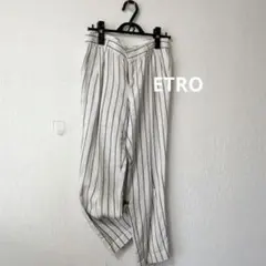 ETRO ストライプ柄 カジュアルパンツ イタリー製のサムネイル