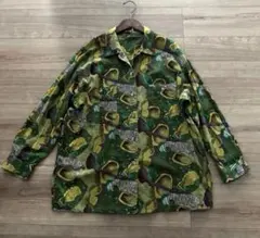 昭和レトロ古着 90s ブラウス オールド ヴィンテージ 長袖シャツ