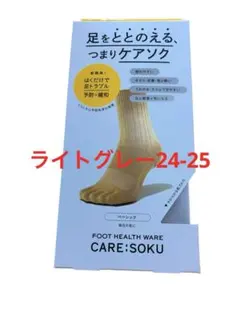 ケアソクととのえるベーシックライトグレー24-25のサムネイル