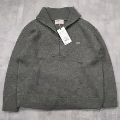 【未使用】Lee ハーフジップセーター Mサイズ