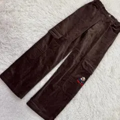 《美品》 CASTELBAJAC キッズ コーデュロイパンツ ブラウン 140のサムネイル