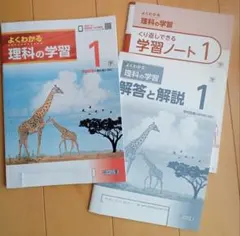 よくわかる 理科の学習 1 セットのサムネイル