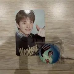 TREASURE WONDERWALL 缶バッジ トレカ アサヒ