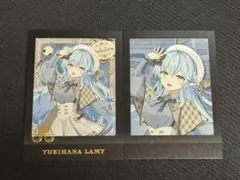 ホロライブ　ホロ謎ミュージアム　ぱしゃこれ　雪花ラミィ　セット　箔押し