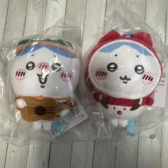 ちいかわ　エニマイくじ　ぬいぐるみキーホルダー　オーナメント　ハチワレ