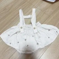 アプレレクール　サスペンダー付きスカート