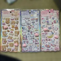 【早い者勝ち☆】かわいい動物シールセット（クマ・ユニコーン）
