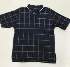 BURBERRY GOLF チェック柄ポロシャツ Mサイズ