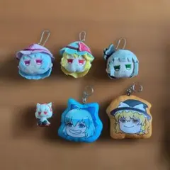 東方Project ぬいぐるみキーホルダー コンプリートセット - メルカリ