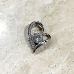 Silver925 シルバー トップ ネックレス チャーム ハート