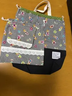 トートバッグと巾着セット