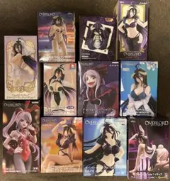オーバーロード　アルベド　シャルティア　フィギュア　まとめ売り 11点