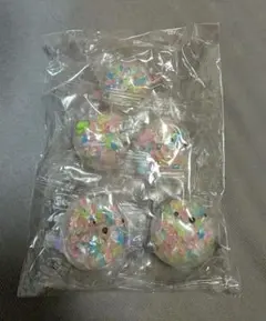 蓄光 ぷにゅぷにゅ シマエナガ ガチャ スクイーズ マスコット 鳥 ミニチュア