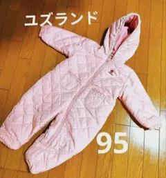 UZULAND ジャンプスーツ　95センチ　水玉柄　女の子　キッズ　アウター