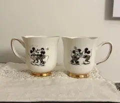 ミッキー ミニー 陶器マグカップ 2個セット