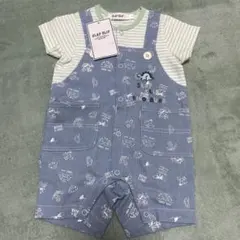 70cmSLAP SLIP 恐竜柄ロンパース