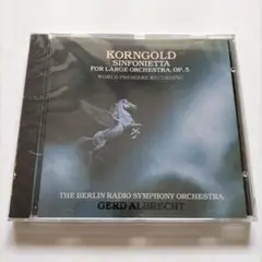 コルンゴルト / シンフォニエッタ　ゲルト・アルブレヒト (1CD)【未開封】