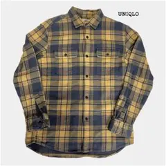 ヘビーネルシャツ チェックシャツ　ユニクロ　UNIQLO Mサイズ