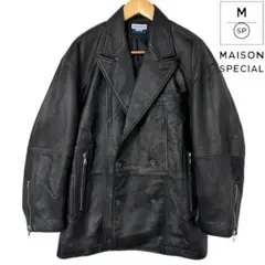 MAISON SPECIAL Prime-Over レザー ピーコート 2のサムネイル