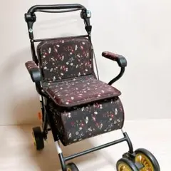 ◎使用感少 幸和製作所 テイコブ エヴォーク SIST01 シルバーカー 花柄のサムネイル