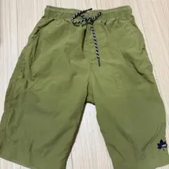 LOGOS Mサイズ オリーブグリーン ショートパンツ