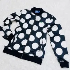 アディダス × スタンスミス トラックジャケット 水玉 ドット 総柄 Sサイズ