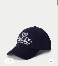 ポロラルフローレン Australian Open キャップ ネイビー