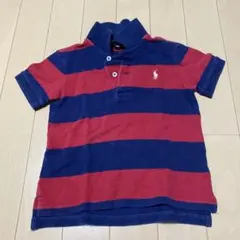 ラルフローレンポロシャツ 80 赤 ネイビー