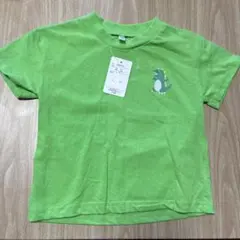 恐竜デザイン Tシャツ 95cm グリーン