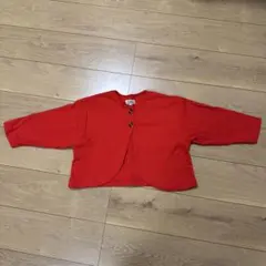 MARKEY'S 赤色 長袖カーディガン