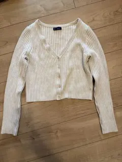 GAP リブニット カーディガン