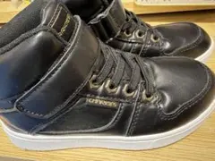CharKies ブラック ハイカットスニーカー 18.0cmのサムネイル