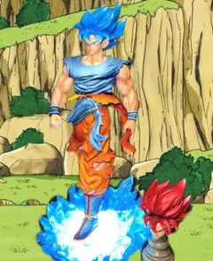 Dragonballドラゴンボール フィギュア 超サイヤ人ブルー孫悟空
