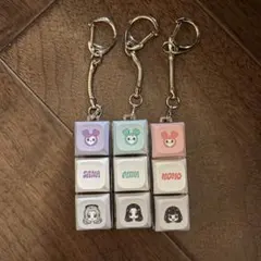 MISAMO POPUP キーホルダー3種セット　キーキャップ MISAMO POP UP キーキャップキーホルダー 3個セット TWICE - メルカリ