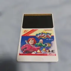 PCエンジンソフト オーダイン HuCARD　ソフトのみ。