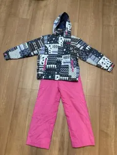 【美品】PERSON’S スキーウェア 上下セット キッズ 150 女の子のサムネイル