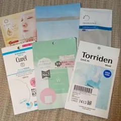 フェイスマスク　6点セット