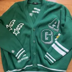 A'gem グリーン カーディガン