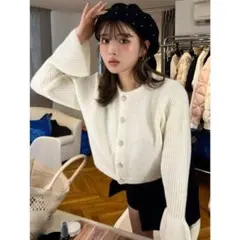 美品♡ Darichフレアスリーブ カーディガン