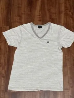 【値下げ】R.J.B Vネック Tシャツ グレー サイズ36のサムネイル