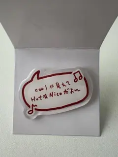 &TEAM NICHOLAS アクリルリング