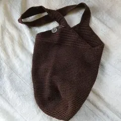 [お値下げしました‼️]THE SAK クロシェ編み ショルダーバッグ ブラウンのサムネイル