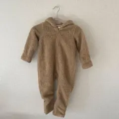 BabyBAPベージュ フード付き アウター 80cm